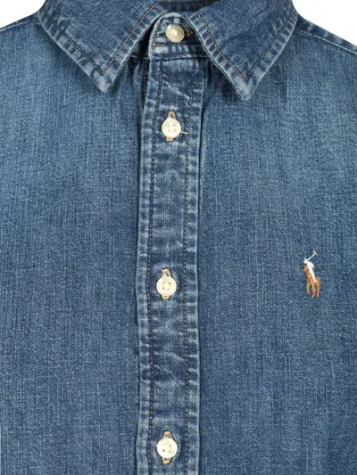 Polo Ralph Lauren Denim Shirt Shirts Blue