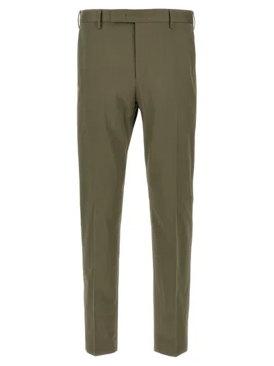 Pt Torino Cotton Blend Epsylon Pants In Brown