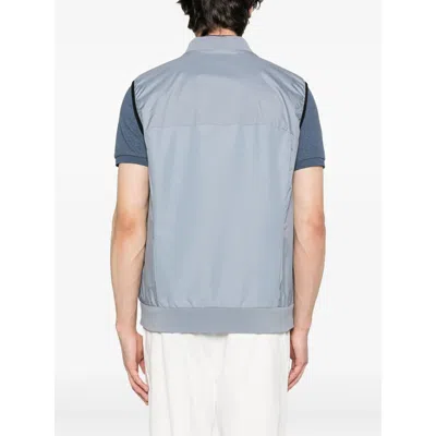 Hugo Boss Boss Outwear Waistcoats In Blue