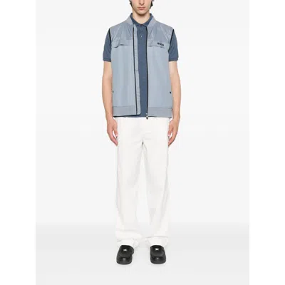Hugo Boss Boss Outwear Waistcoats In Blue