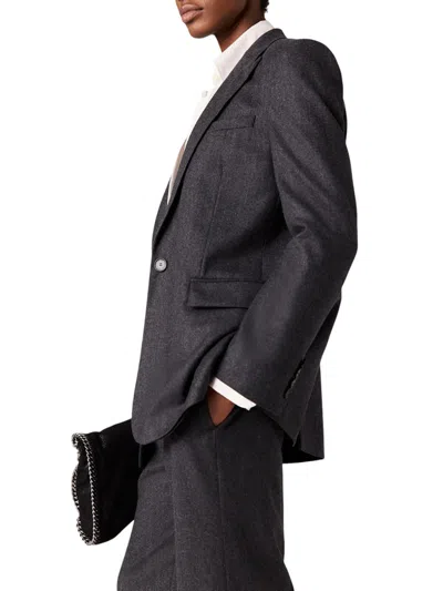 Stella Mccartney Iconic Flannel Boyfriend Jacket