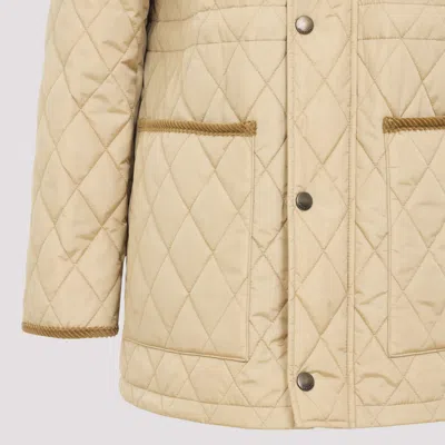 Burberry Jacket Stitching Casual Jackets And Parka In Neutral