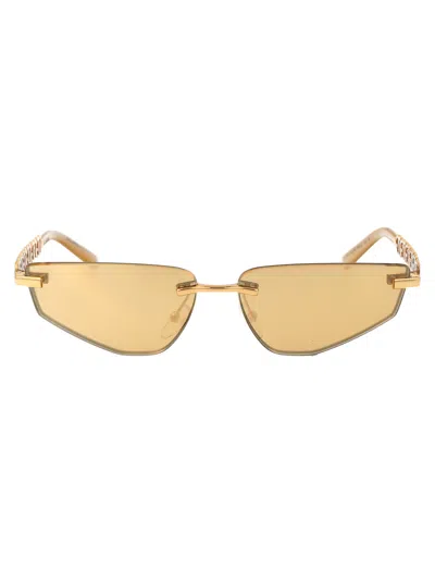 Dolce & Gabbana Dg Essentials Cat-eye Sunglasses In Gold