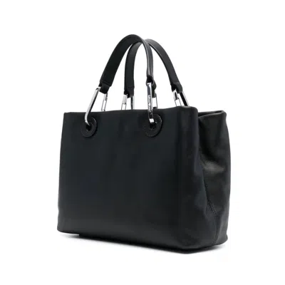 Emporio Armani Leather Tote Bags