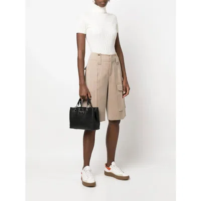 Emporio Armani Leather Tote Bags