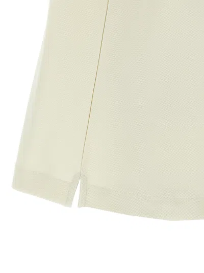 Marni Cotton Blend Polo Shirt With Contrasting Collar In Green