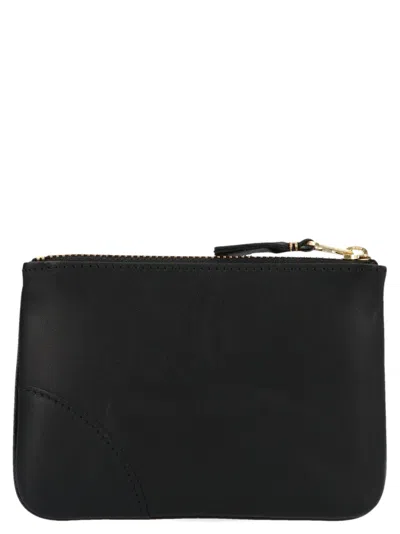 Comme Des Garçons Logo Print Wallet Wallets And Card Holders Black