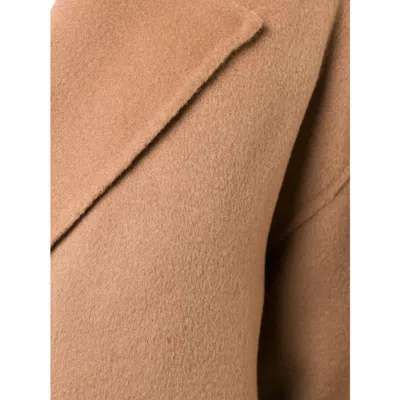 Anine Bing Womens Brown Dylan Double-breasted Relaxed-fit Wool And Cashmere Coat In Brown