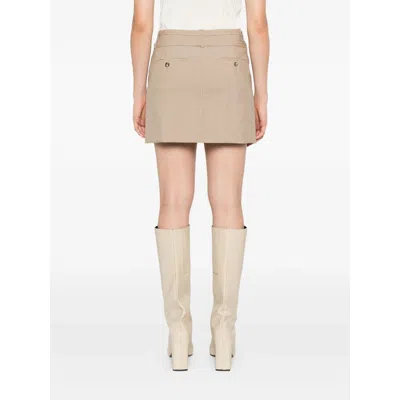 Sportmax Wool-blend Mini Skirt In Multi