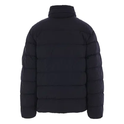 C.p. Company Nylon Coats In Blue