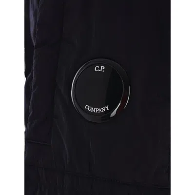 C.p. Company Nylon Coats In Blue