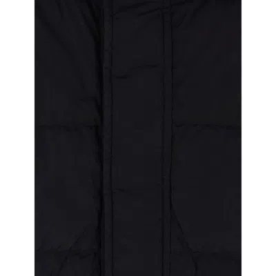 C.p. Company Nylon Coats In Blue