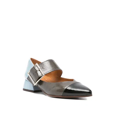 Chie Mihara 35mm Buckle-strap Block-heel Pumps In Multi