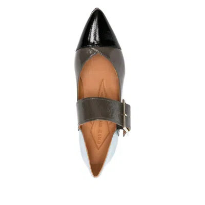 Chie Mihara 35mm Buckle-strap Block-heel Pumps In Multi