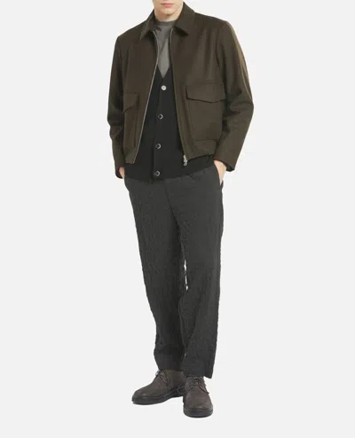 Barena Venezia Collared Zip-fastening Jacket In Brown