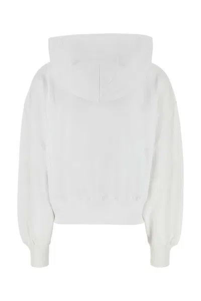 Gucci White Cotton Sweatshirt