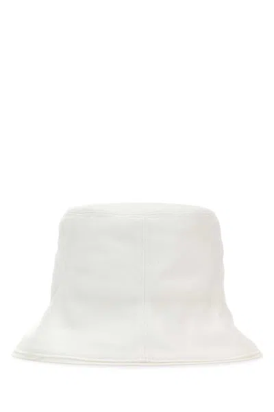 Helen Kaminski White Cotton Now Bucket Hat