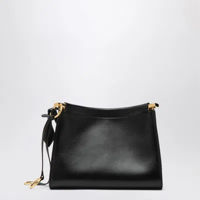 Alaïa Le Click Small Square Shoulder Bag In Glossy Leather