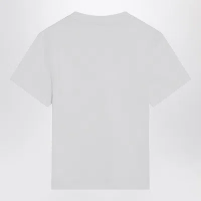 Ami Alexandre Mattiussi Ami Paris Ami Paris De Coeur Cotton T-shirt In White