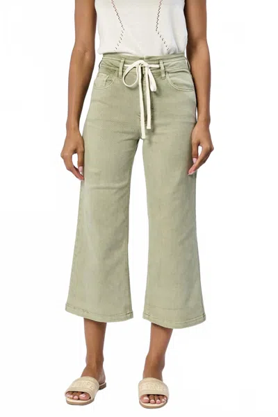 Dear John Denim Audrey Tie Waist Jean In Sage
