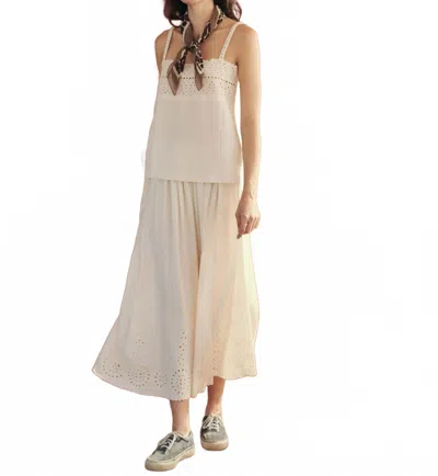 The Great Paddock Top In Cream In Neutral