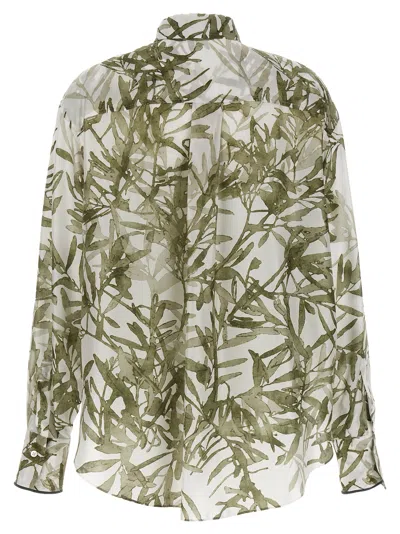 Brunello Cucinelli Women Silk Shirt