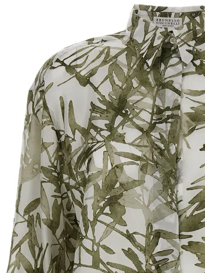 Brunello Cucinelli Women Silk Shirt