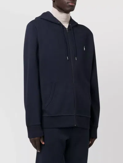Polo Ralph Lauren Hooded Cotton Blend Jersey Sweatshirt