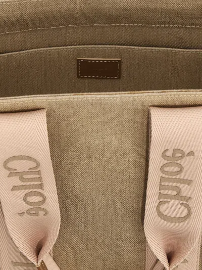 Chloé Women 'woody Medium' Shopping Bag