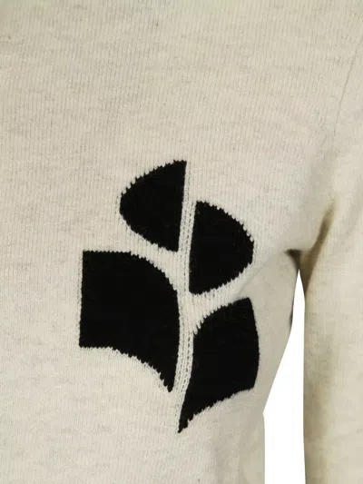 Isabel Marant Étoile Crew Neck Knitwear Long Sleeves In Neutral