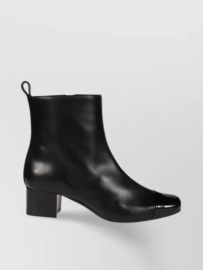 Carel Heeled Ankle Boot Toe Cap