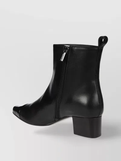 Carel Heeled Ankle Boot Toe Cap