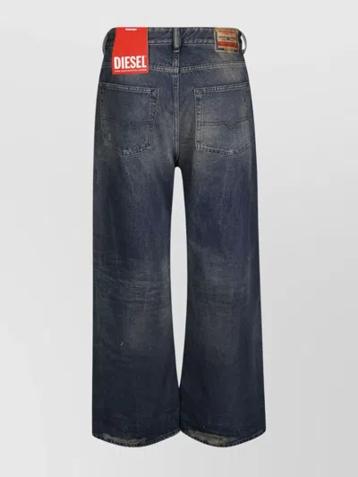 Diesel Distressed Denim Trousers Five Pockets
