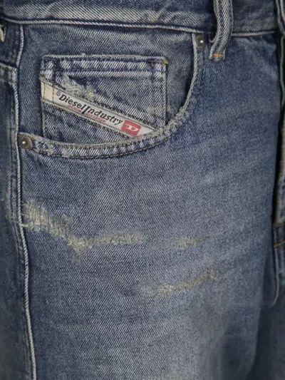 Diesel Distressed Denim Trousers Five Pockets