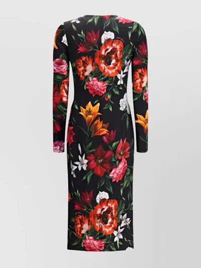 Dolce & Gabbana Dolce&gabbana Women Floral Print Dress In Multi