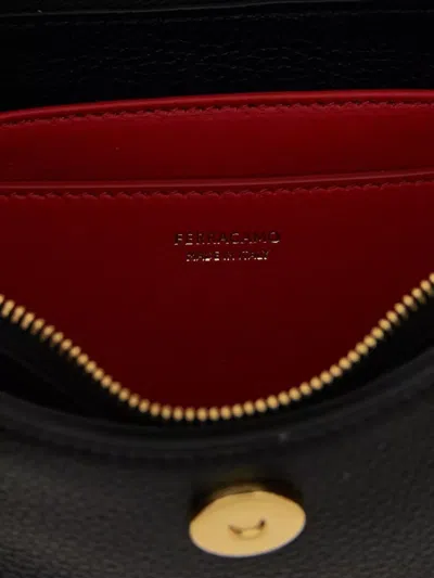 Ferragamo 'gabry' Leather Shoulder Bag