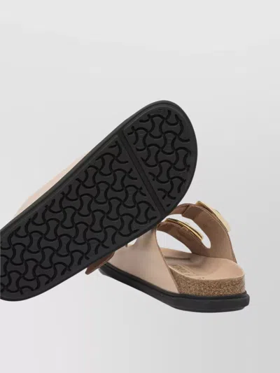 Birkenstock Toe Open Rubber Sole Sandals