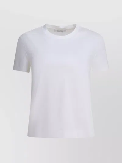 Max Mara Logo T-shirt In White