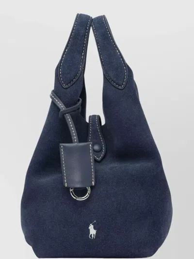 Polo Ralph Lauren Handle Strap Suede Stitching