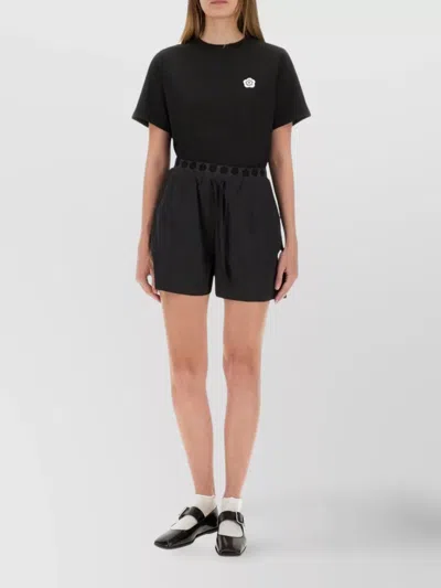 Kenzo Gots Boke Flower 2.0 Embroider In Black
