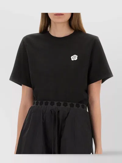 Kenzo Gots Boke Flower 2.0 Embroider In Black