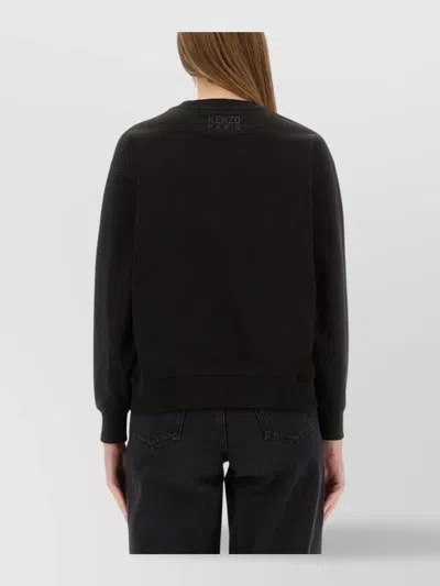 Kenzo Tiger Patch Cotton Sweatshirt