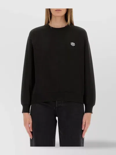 Kenzo Tiger Patch Cotton Sweatshirt