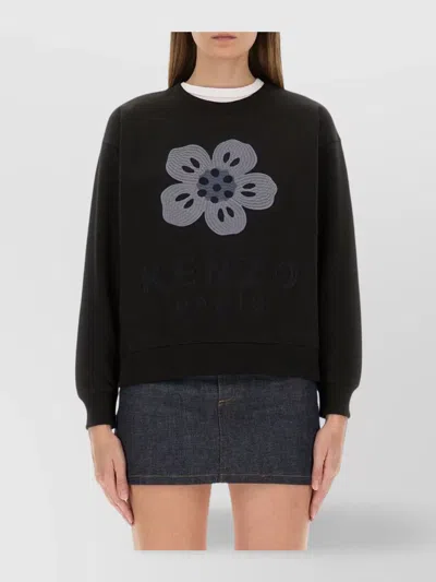 Kenzo Sweatshirt With Boke Flower Embroidery