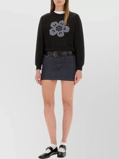 Kenzo Sweatshirt With Boke Flower Embroidery