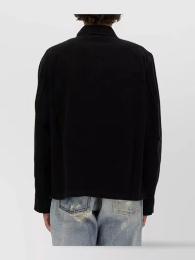 Our Legacy Black Evening Coach Jacket