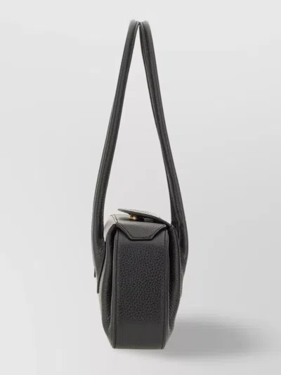 Yuzefi Structured Pebbled Texture Shoulder Bag