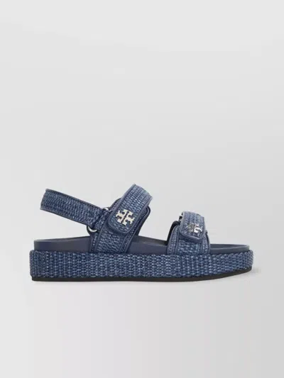 Tory Burch Woven Strap Platform Sandals