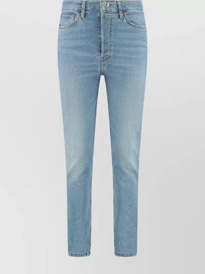 Re/done Skinny-fit Jeans With High-rise From The 90s