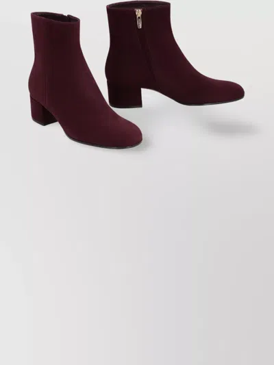 Gianvito Rossi Joelle Suede Ankle Boots